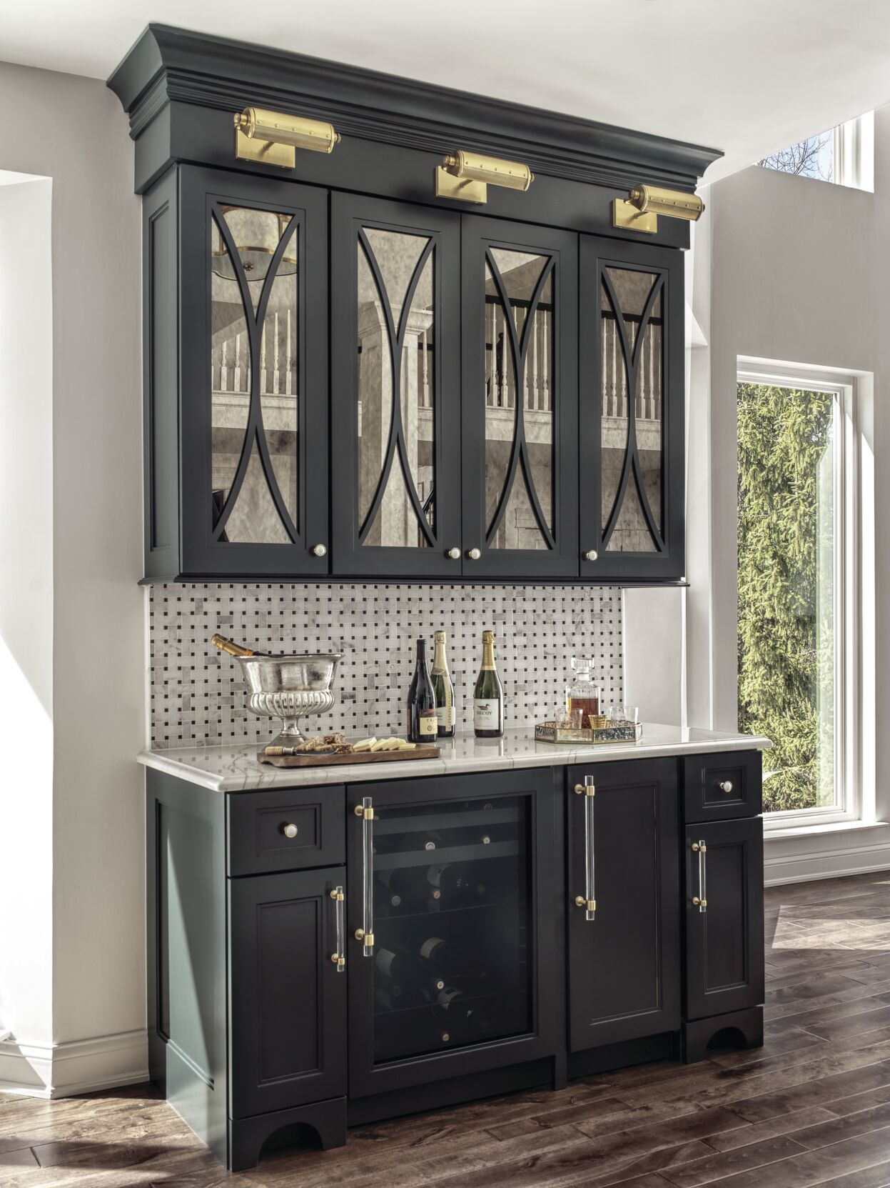 High-Gloss Cabinets